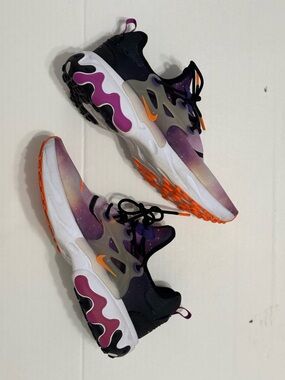 Nike Mens Athletic Shoes - Purple, Black, Orange, White